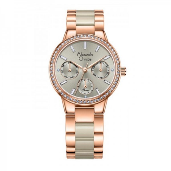 Alexandre Christie AC 2A94 Rosegold Grey BFBRGGR